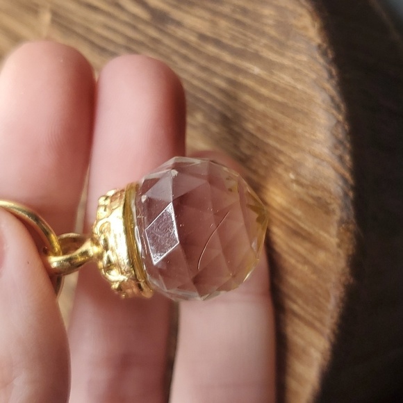 Regency faceted crystal pendant - Picture 2 of 2